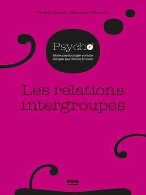 cover image of Les relations intergroupes